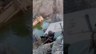 Destroyed Turkish Kirpi somewhere in Ukraine