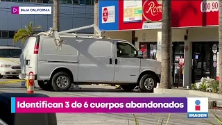 Identifican tres de los seis cuerpos abandonados en una camioneta en Tijuana, BC