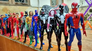 Avengers Superhero Story, Spiderman, Venom, Aquaman, Shazam, Venom, Captain America, Batman