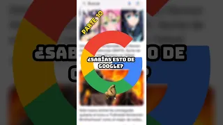 ¿Sabías esto de Google? 🎮 #viral #shorts #google #curiosidades