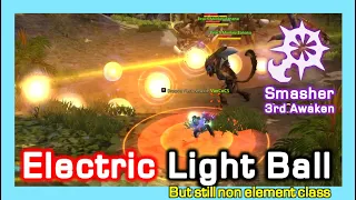 Electric Light Ball / Smasher 3rd Awaken Skill in Dungeon / But still non element Class / DN Korea
