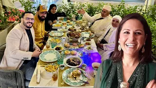 عشاء فاخر لعائلة مربوحة بمطعم شميشة في الإمارات 🥰 ( الحلقة 12 )