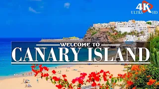 NEW CANARY ISLANDS 4k(ULTRA HD)| Beautiful UHD Canary Landscape Footage w/ Peaceful Relax Music