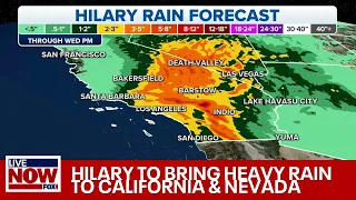 Hurricane Hilary: Landfall looms for California, flooding expected in Nevada | LiveNOW from FOX