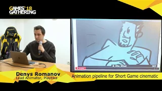 Denys Romanov - Animation pipeline for Short Game cinematic