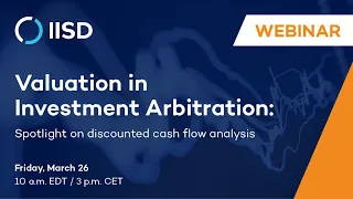 Webinar on Valuation in Investment Arbitration: Spotlight on discounted cash flow analysis