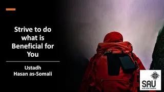 Strive to do what is Beneficial for You - Hasan as-Somali