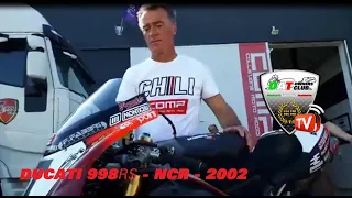 Start up of Pierfrancesco "Frankie" Chili Team NCR - 2002 Ducati 998rs