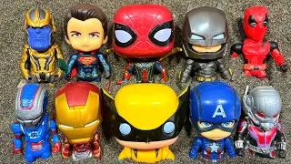 AVENGERS TOYS ASSAMBLE,SUPERHERO,SPIDER-MAN VS VENOM,HULK,WOLVARINE,BLACK PANTHER,CAPTAIN AMERICA#48