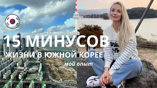 МИНУСЫ ЖИЗНИ В ЮЖНОЙ КОРЕЕ | 2024