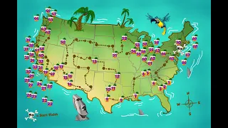 70 U.S. Tiki Bars in 12 Weeks!