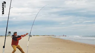 The MOST Effective Beach Fishing Rigs-- How to catch more fish!  (FALL FISHING 2020)