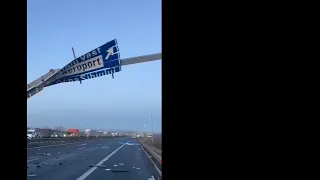 15.12.2022 Accident mortal pe autostrada A1 Sibiu - Sebeș,lângă aeroport https://sibiuindependent.ro