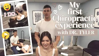 MY FIRST CHIROPRACTIC EXPERIENCE with DR. TYLER BIGENHO | Francine Diaz