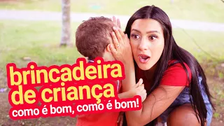 🤸‍♀ VOLTANDO A SER CRIANÇA COM JAQUE SOBRINHO, VALENTINA E JOHN 🧸