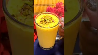 Yummy Mango Lassi Recipe 🥭🥭❤️#shorts #mango #viral #youtubeshorts #yummy #trending #dessert