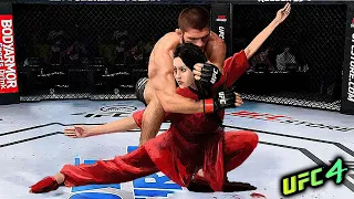 Khabib Nurmagomedov  vs. She Kung Fu (EA sports UFC 4)