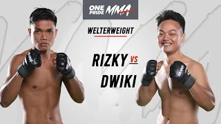 RIZKY PAKAYA VS DWIKI DARMAWAN | FULL FIGHT ONE PRIDE MMA 71 LOCAL PRIDE #6 BANDUNG