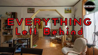 Exploring an Abandoned Time Capsule House with EVERYTHING Left Behind