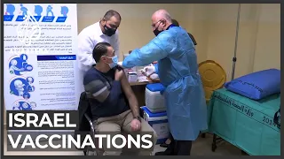 Israel 'failing to vaccinate' enough Palestinians