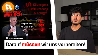 Bitcoin: kommt im MÄRZ der große CRASH? 3 negative Gründe DAFÜR! | Crypto News