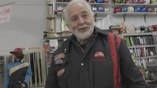 Les Pinz takes you on a tour of his vintage snowmobile museum