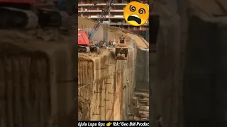 Accident at construction site #dangerous #shorts #trending