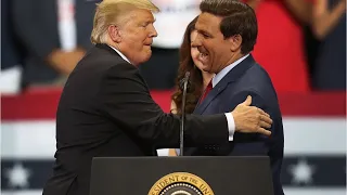 New poll shows Donald Trump holds a huge lead over DeSantis, Pence