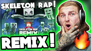 FIRST REACTION To | MINECRAFT SKELETON RAP REMIX | "I've Got A Bone" | DAN BULL (AMAZING!)