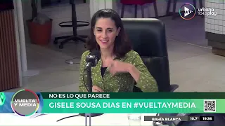 La historia de un ingeniero nudista con Gisele Sousa Dias en #VueltaYMedia