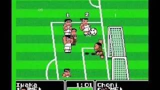 Nekketsu Soccer League (Goal3) - funny goals