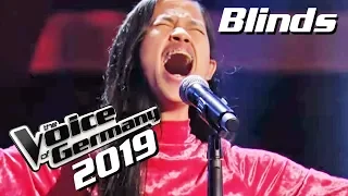 Claudia Emmanuela sing "Never Enough" on The Blind Auditions of The Voice of Germany 2019