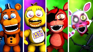 FNaF World Animatronics - FNAF AR Workshop Animations