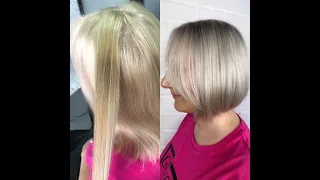 Исправление неудачного выхода из мелирование в TOTAL  BLONDE