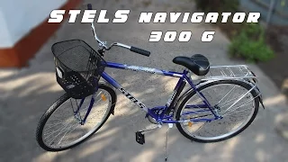 сборка велосипеда Stels navigator 300g