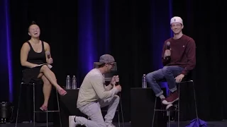 Tom Felton Proposes To Grant Gustin Live Onstage