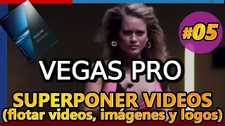 SUPERPONER VIDEOS, IMÁGENES Y LOGOS CON VEGAS PRO 16, 15, 14 Tutorial 05: movimiento pista 3D  Sony