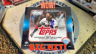 Boom! Big Hit! 2024 Topps Series 1 Jumbo Box!