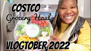 VLOGTOBER 2022 - Day 1: First Grocery Haul Of The Season | LARGE FAMILY GROCERIES | Costco Canada