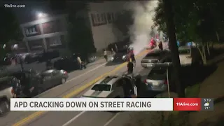 Several metro Atlanta agencies come together, crack down on illegal street racing