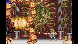 Contra Advance: the alien wars EX - all bosses