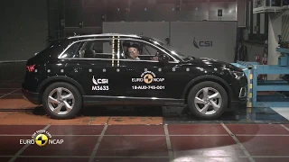 Euro NCAP Crash Test of Audi Q3 2018