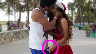 kissing prank compilation 2018