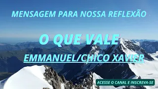 " MENSAGEM ESPIRITUAL - ( Mensagem de EMMANUEL para nossa reflexão l psicografia de Chico Xavier )✨