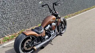 Breakout sein Vater | Harley-Davidson Custombike