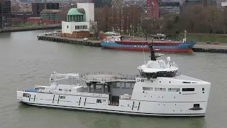 Support vessel U-81, Rotterdam, the Netherlands, 19 Febr 2023