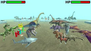 Strongest Team Tournament on Ocean Arena - Animal Revolt Battle Simulator