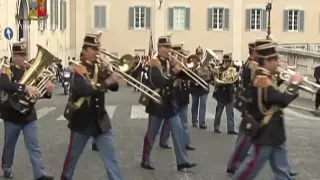 Festa della Polizia 2010: Guardia d'Onore al Quirinale