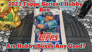 2023 Topps Baseball Series 1 Hobby Box. Are Hobby Boxes Any Good? Let's Find Out...🍀