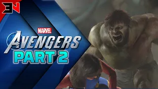 Marvels Avengers Part 2 - HULK SMASH ABOMINATION - Marvels Avengers Lets Play
